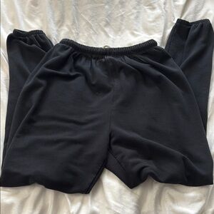 Offline Black Oversized Sweatpants